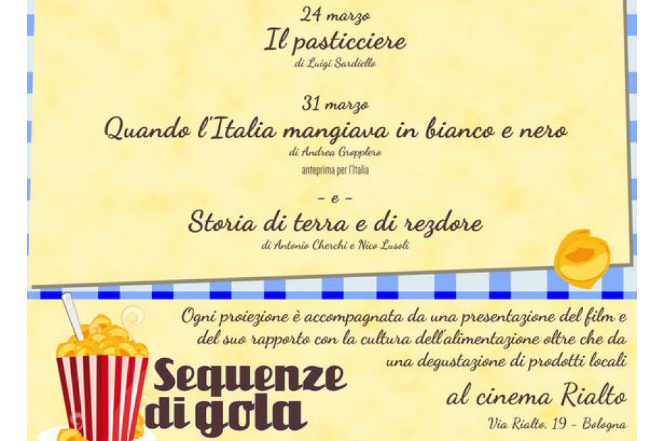 La cucina al cinema vi aspetta a Bologna con la rassegna "Sequenze di gola" La cucina al cinema vi aspetta a Bologna con la rassegna "Sequenze di gola"