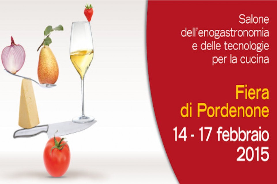 Cucinare: dal 14 al 17 febbraio a Pordenone il salone della gastronomia e delle tecnologie per la cucina 