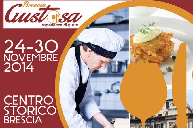 Dal 24 al 30 novembre l'eccellenza della cucina italiana vi aspetta a "Brescia Gustosa" 