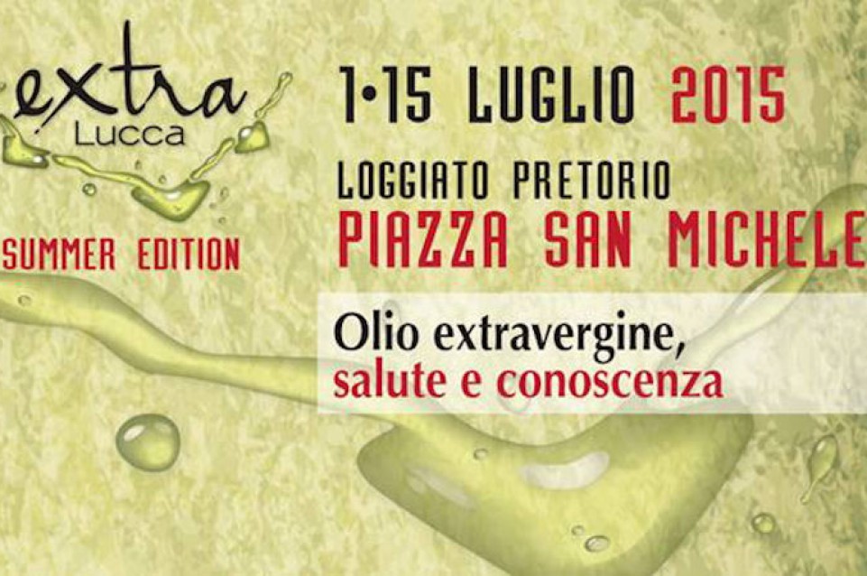 ExtraLucca: dall'1 al 15 luglio arriva l'edizione estiva della festa dell'olio ExtraLucca: dall'1 al 15 luglio arriva l'edizione estiva della festa dell'olio