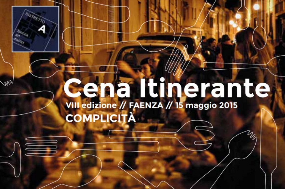 Il 15 maggio a Faenza arte e gastronomia si uniscono grazie alla "cena itinerante" Il 15 maggio a Faenza arte e gastronomia si uniscono grazie alla "cena itinerante"