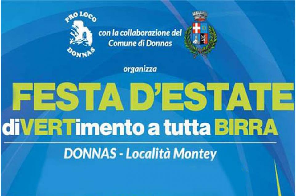 Festa d'Estate: il 14 e 15 luglio a Montey 