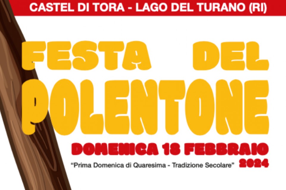 Festa del Polentone: il 18 febbraio a Castel di Tora Festa del Polentone: il 18 febbraio a Castel di Tora