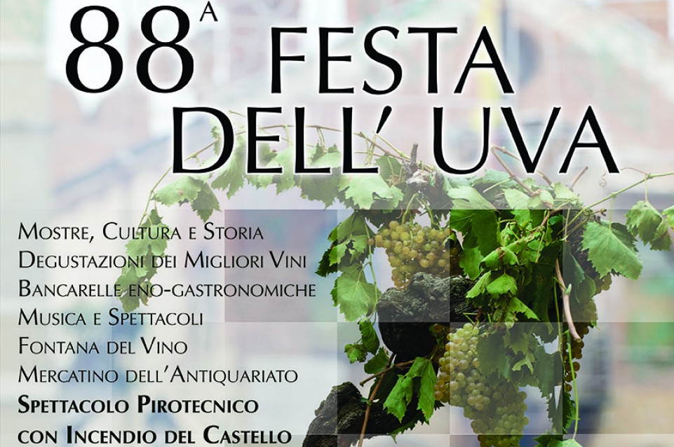 Festa dell'Uva: dal 16 al 18 settembre a Soave Festa dell'Uva: dal 16 al 18 settembre a Soave