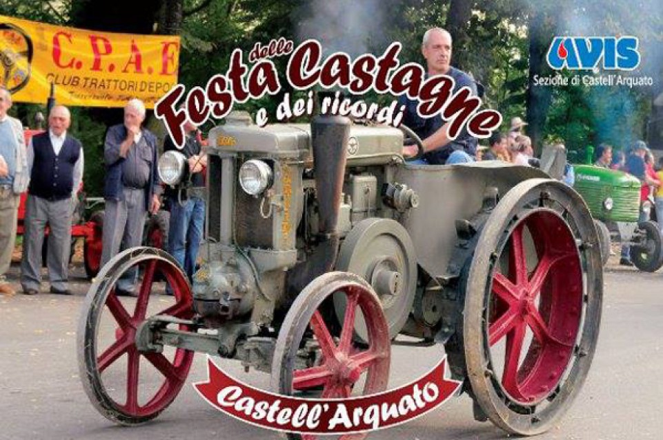 Festa delle Castagne e dei Ricordi: l'1 e 2 ottobre a Castell'Arquato Festa delle Castagne e dei Ricordi: l'1 e 2 ottobre a Castell'Arquato