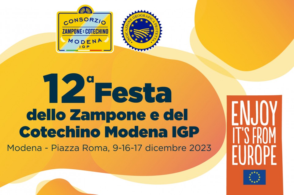 Festa dello Zampone e del Cotechino Modena IGP: il 16 e 17 dicembre a Modena