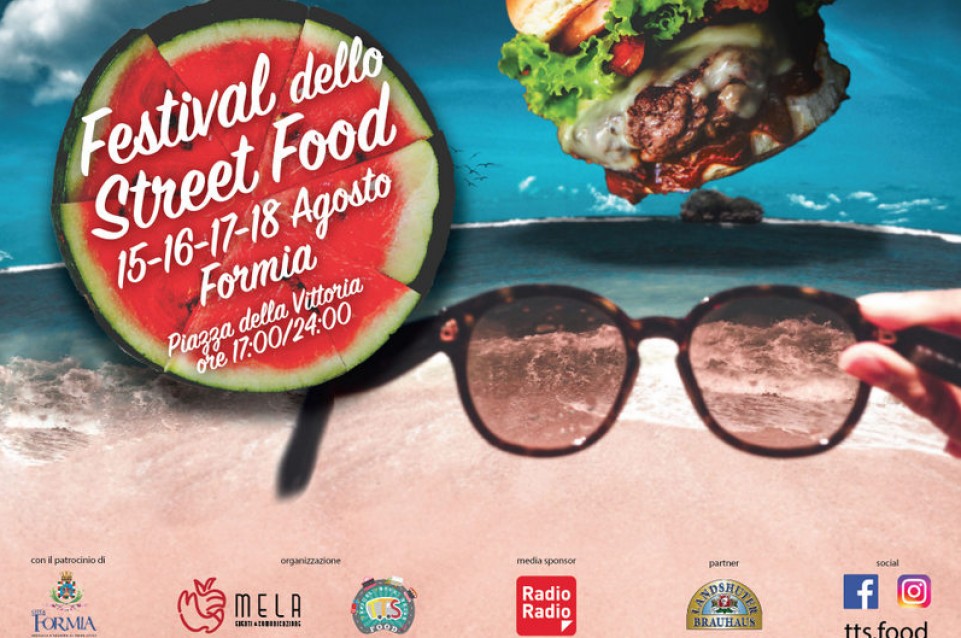 Festival dello Street Food: dal 15 al 18 agosto a Formia