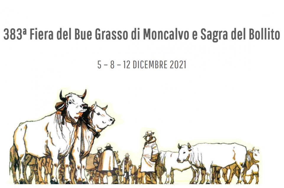 Fiera del Bue Grasso e Sagra del Bollito: il 5, l'8 e il 12 dicembre a Moncalvo