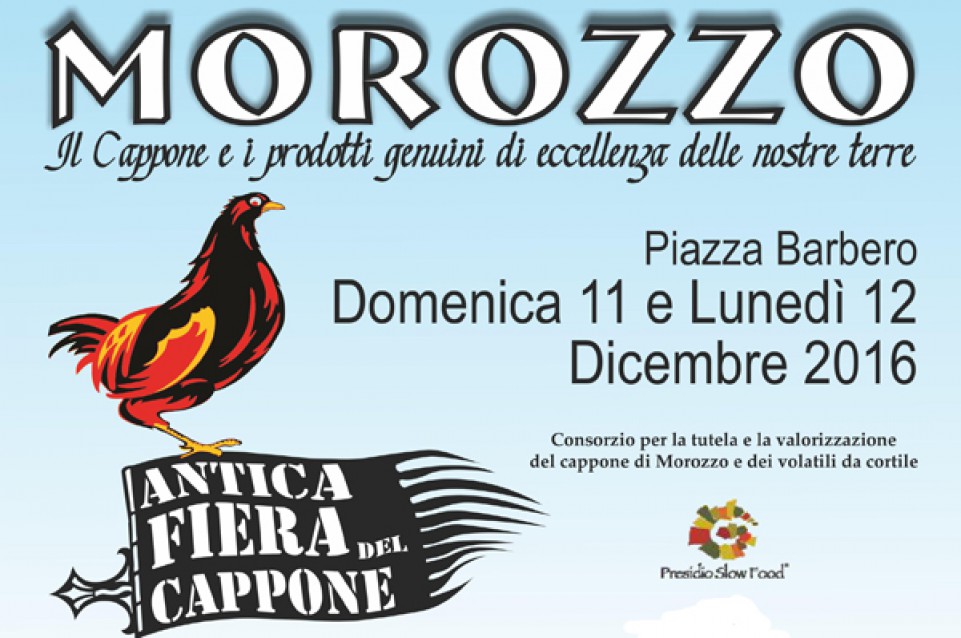 Fiera del Cappone: l'11 e 12 dicembre a Morozzo