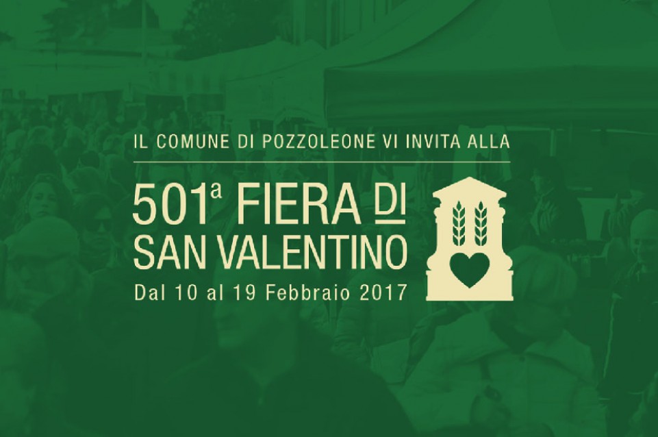 Fiera di San Valentino: dal 10 al 19 febbraio a Pozzoleone 