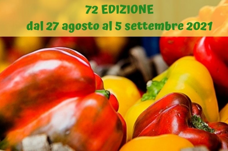 Fiera Nazionale del Peperone: dal 27 agosto al 5 settembre a Carmagnola 