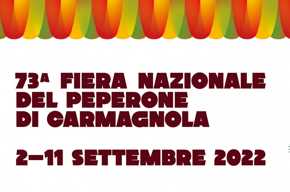 Dal 2 all’11 settembre torna la “Fiera Nazionale del Peperone di Carmagnola” 