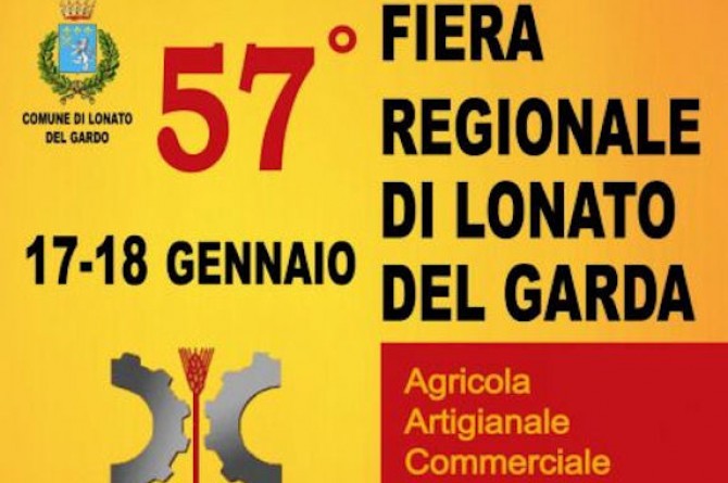 Dal 16 al 18 gennaio vi aspetta la "Fiera regionale di Lonato del Garda" 