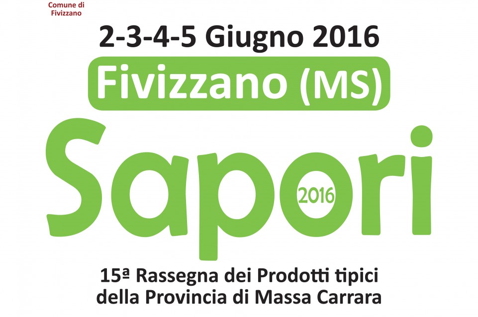 A Fivizzano dal 2 al 5 giugno vi aspetta "Sapori" A Fivizzano dal 2 al 5 giugno vi aspetta "Sapori"