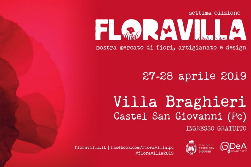 Floravilla: Il 27 e 28 aprile a Castel San Giovanni  
