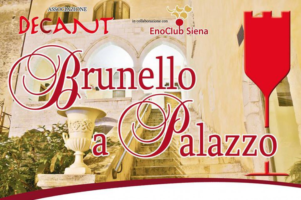 Il 6 dicembre a Fondi arriva la prima edizione di "Brunello a Palazzo" 