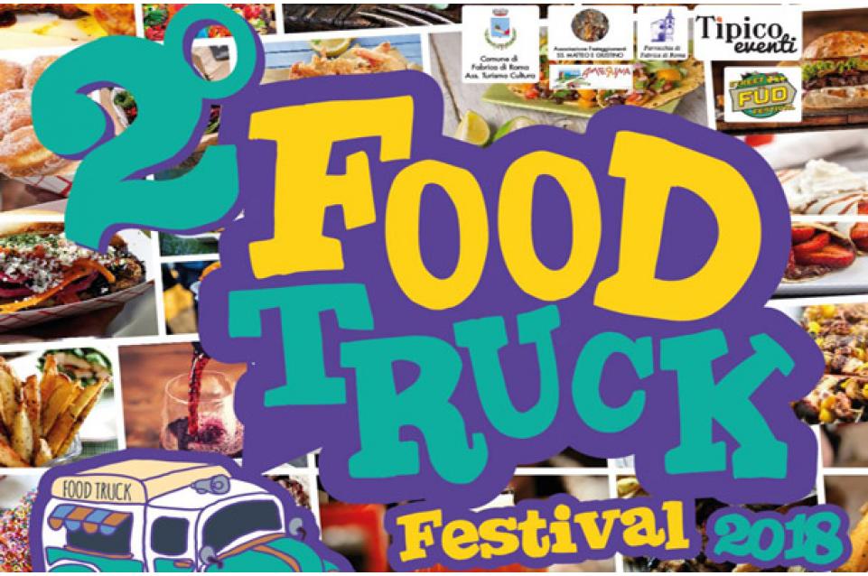 Food Truck Festival: dall'1 al 3 giugno a Fabrica di Roma 