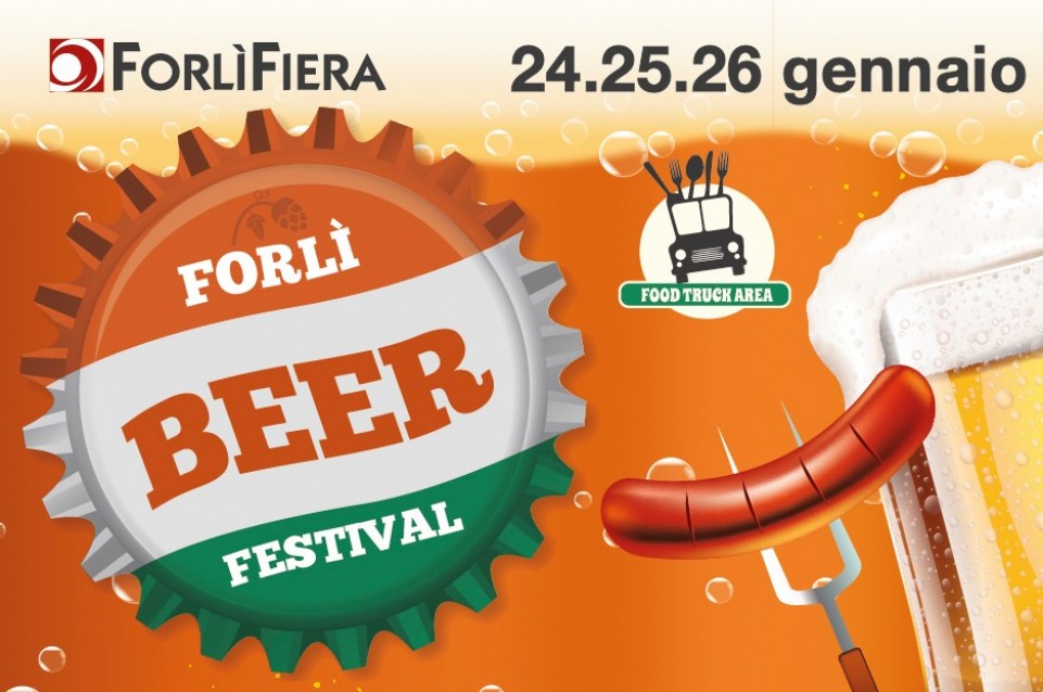 Dal 24 al 26 gennaio vi aspetta il "Forlì Beer Festival" 