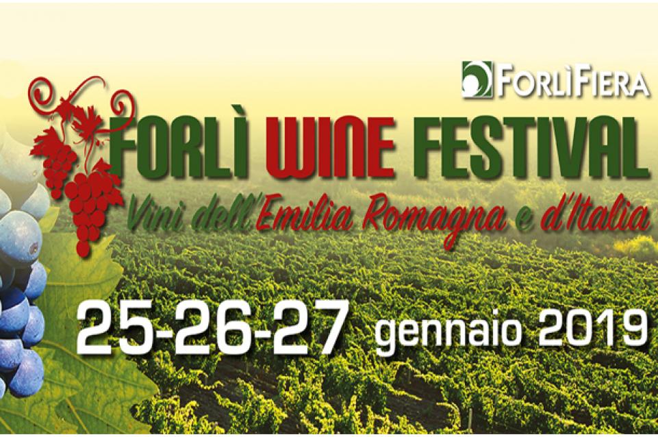 Dal 25 al 27 gennaio torna il "Forlì Wine Festival" 