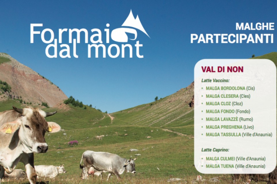 Formai dal Mont: il 26 e 27 ottobre a Tassullo 