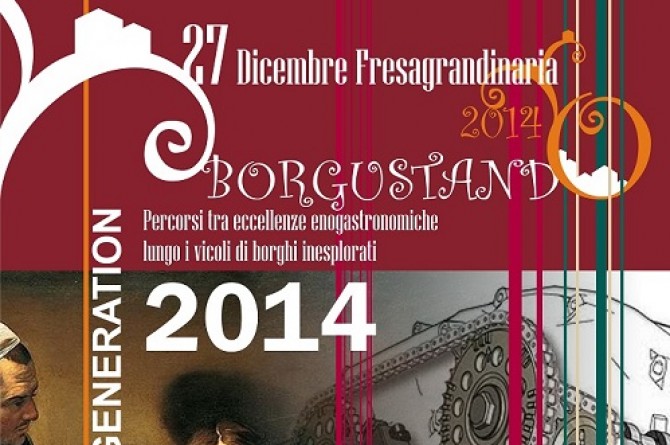 Il 3 gennaio 2015 a Fresagrandinaria vi aspetta Borgustando 2014 