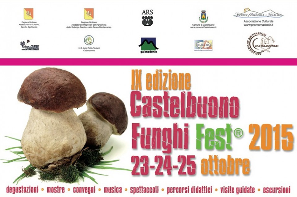 Funghi Fest: dal 23 al 25 ottobre a Castelbuono