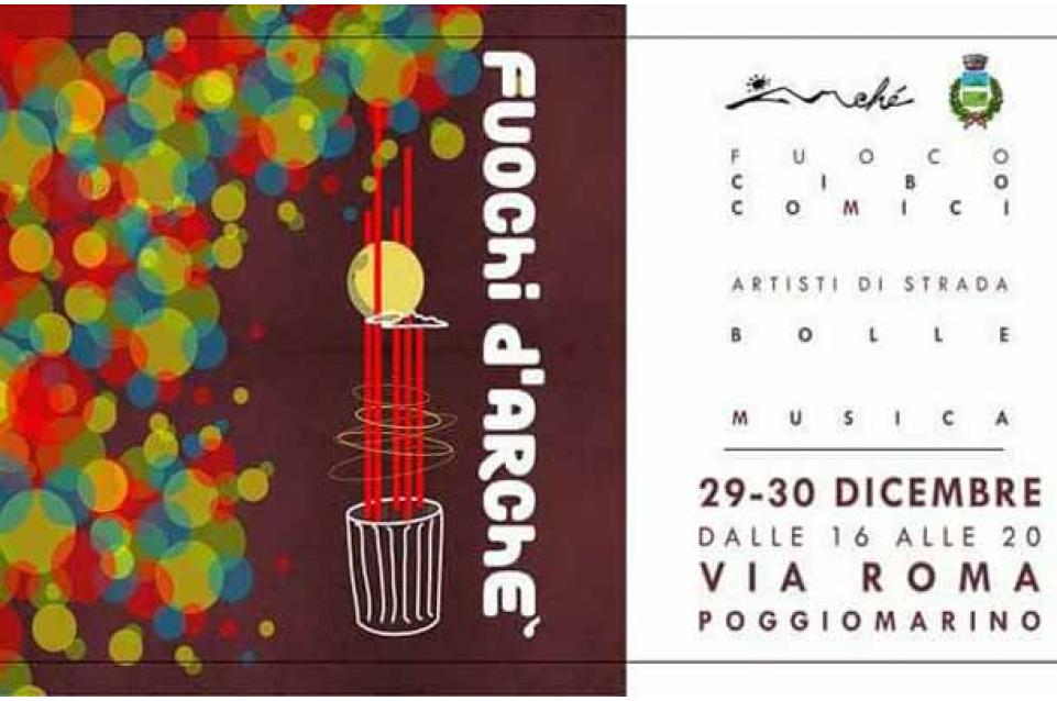 Fuochi d'Archè: il 29 e il 30 dicembre a Poggiomarino Fuochi d'Archè: il 29 e il 30 dicembre a Poggiomarino