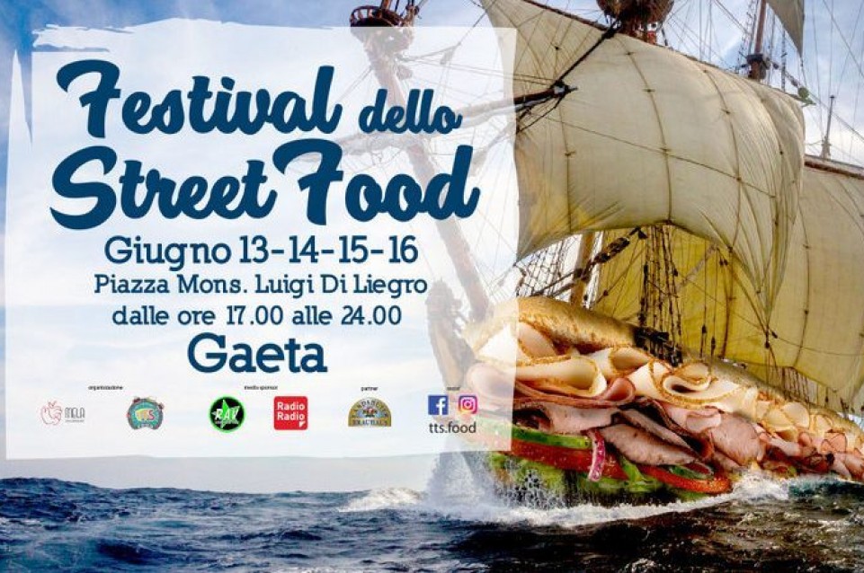 Dal 13 al 16 Giugno appuntamento con il "Gaeta Festival Street Food" 