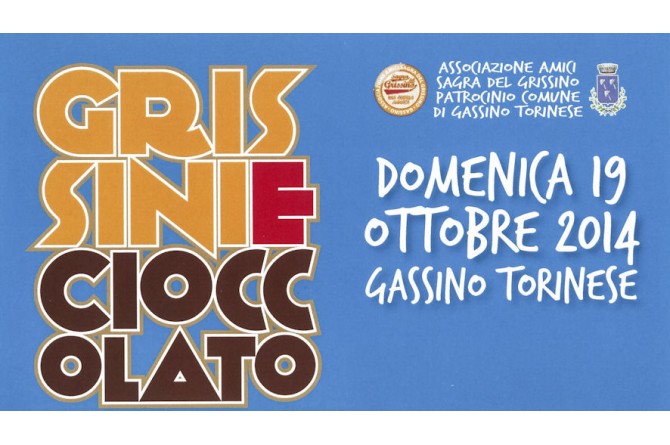 Il 19 ottobre a Gassino Torinese torna "Cioccolato e Grissini"