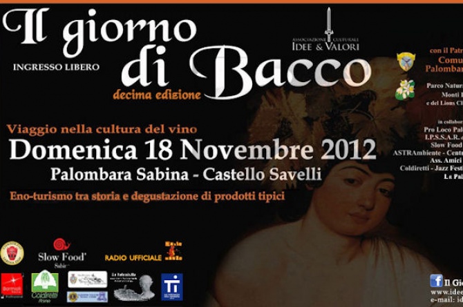 Il giorno di Bacco 2012, per gli amanti del buon vino Il giorno di Bacco 2012, per gli amanti del buon vino