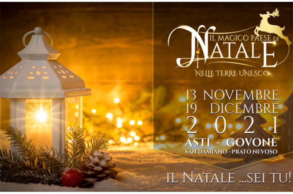 A Govone dal 13 novembre al 19 dicembre appuntamento con il "Magico Paese di Natale"