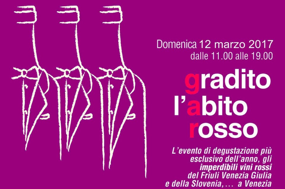 Gradito l'Abito Rosso: il 12 marzo a Venezia vi aspettano i grandi vini bianchi 