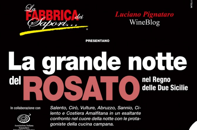 La grande notte del rosato La grande notte del rosato