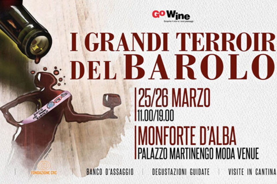 Grandi terroir del Barolo: a Monforte d’Alba il 25 e 26 marzo