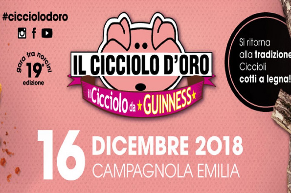 Il Cicciolo d'Oro: il 16 dicembre a Campagnola Emilia Il Cicciolo d'Oro: il 16 dicembre a Campagnola Emilia