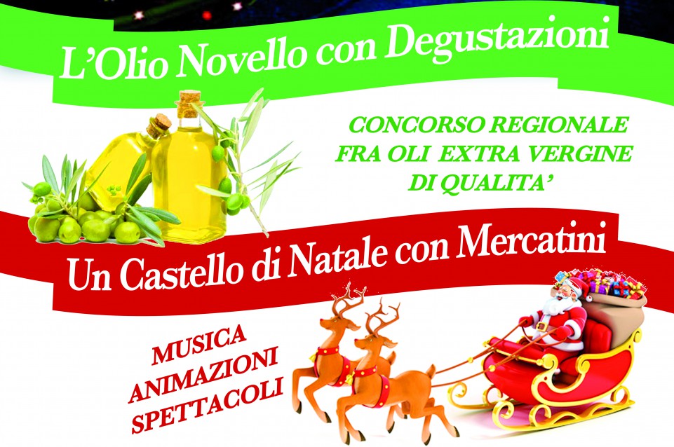 L'Olio Novello a Tavola: il 6 dicembre a Montegridolfo vi aspetta l'olio extra vergine d'oliva