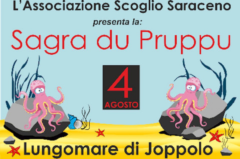 La "Sagra du Pruppu" torna a Joppolo il 4 agosto