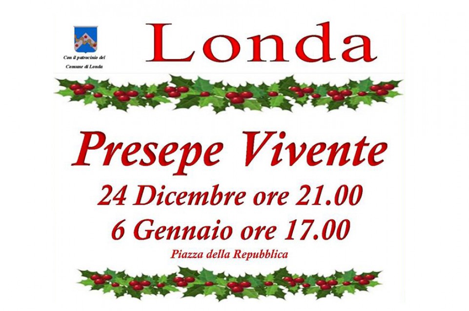 Il 24 dicembre e il 6 gennaio a Londa arriva il Presepe Vivente