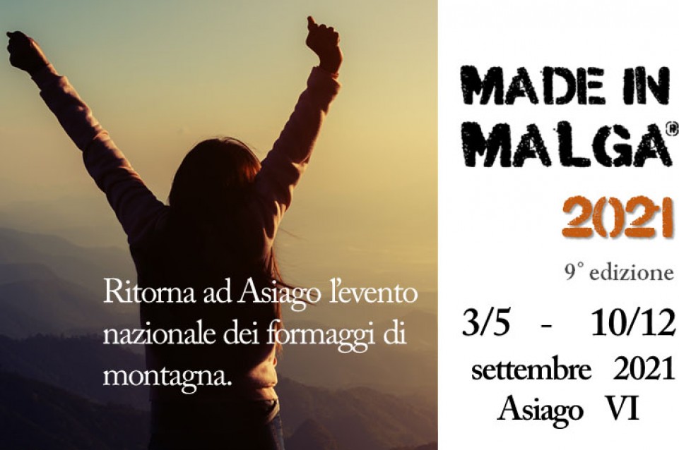 Made in Malga: dal 3 al 5 e dal 10 al 12 settembre ad Asiago