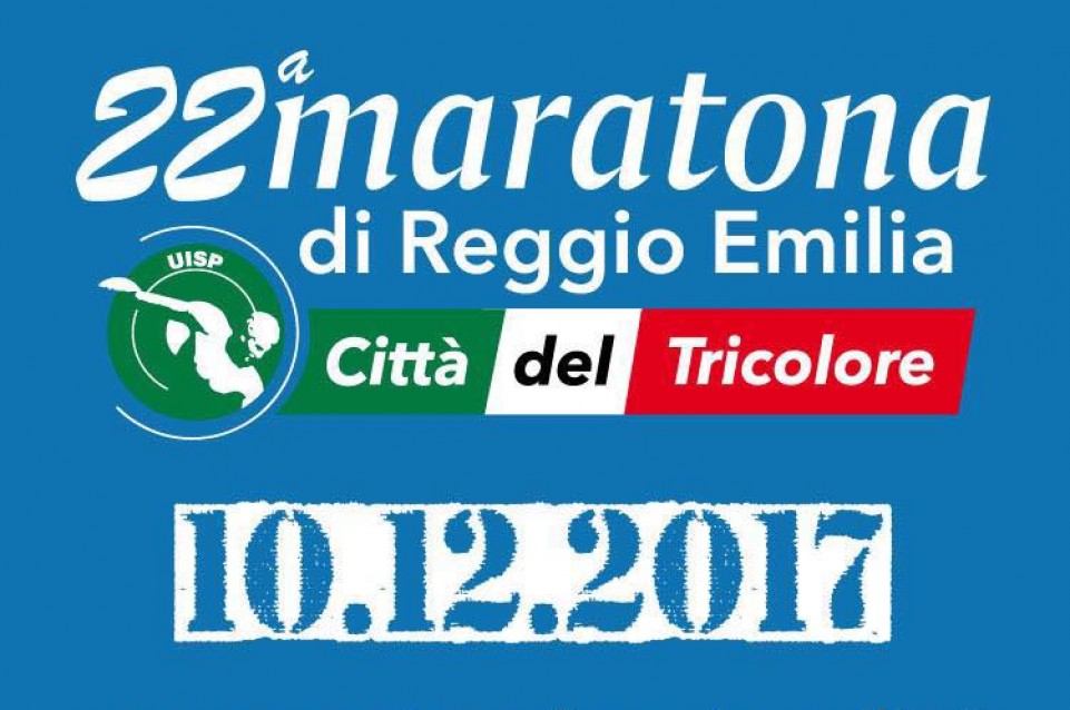 Il 10 dicembre appuntamento con la Maratona Di Reggio Emilia "Città Del Tricolore" 