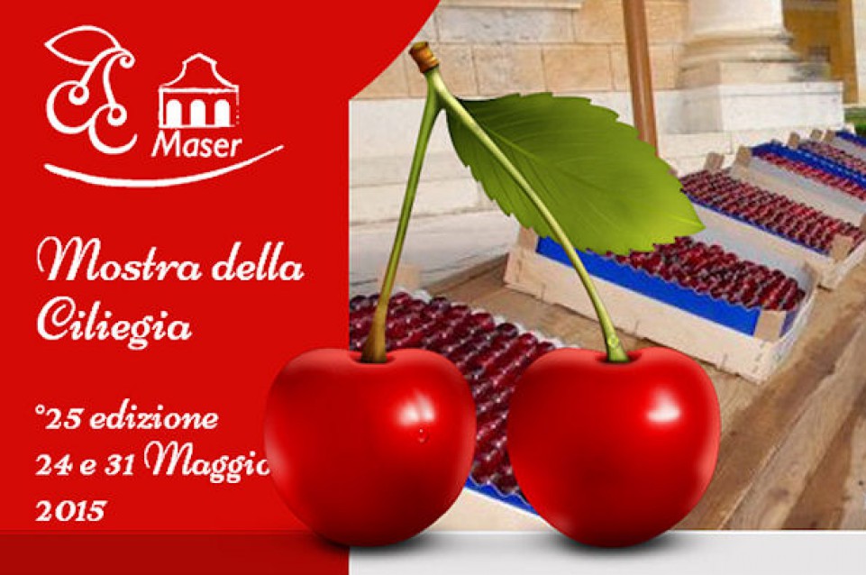 Il 24 e il 31 maggio a Maser torna la gustosa "Mostra della Ciliegia" Il 24 e il 31 maggio a Maser torna la gustosa "Mostra della Ciliegia"
