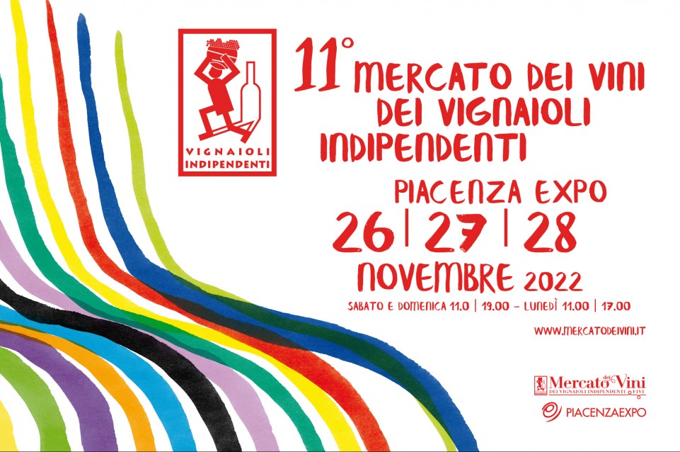 Mercato dei Vini dei Vignaioli Indipendenti: dal 26 al 28 novembre a Piacenza