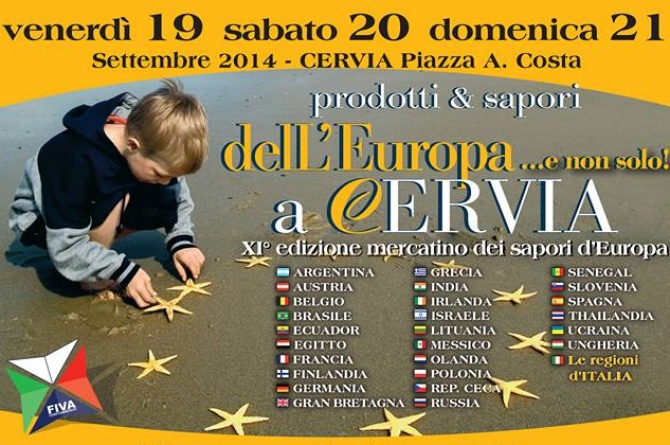 Mercato Europeo: i sapori dell'Europa dal 19 al 21 settembre a Cervia