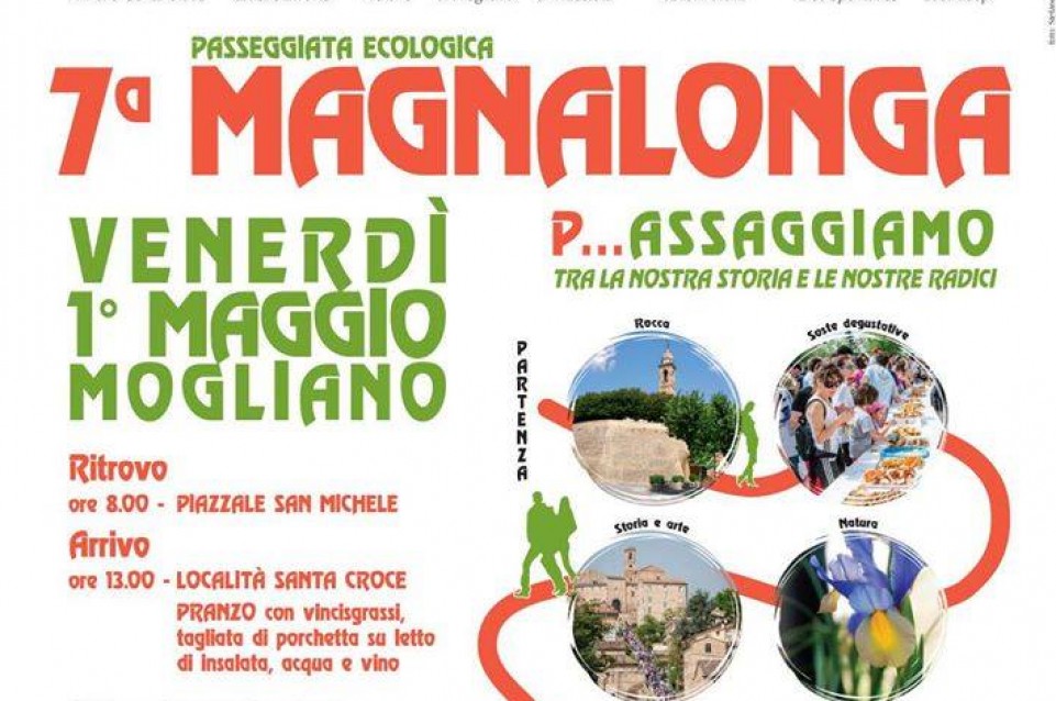 L'1 maggio a Mogliano gusto e tradizione si uniscono per la "Magnalonga"