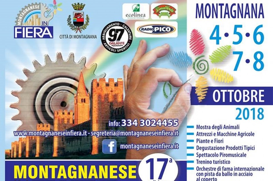 Montagnese in Fiera: dal 4 all'8 ottobre a Montagnana 