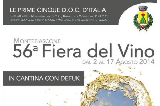 Dal 2 al 17 agosto a Montefiascone torna la Fiera del Vino Dal 2 al 17 agosto a Montefiascone torna la Fiera del Vino