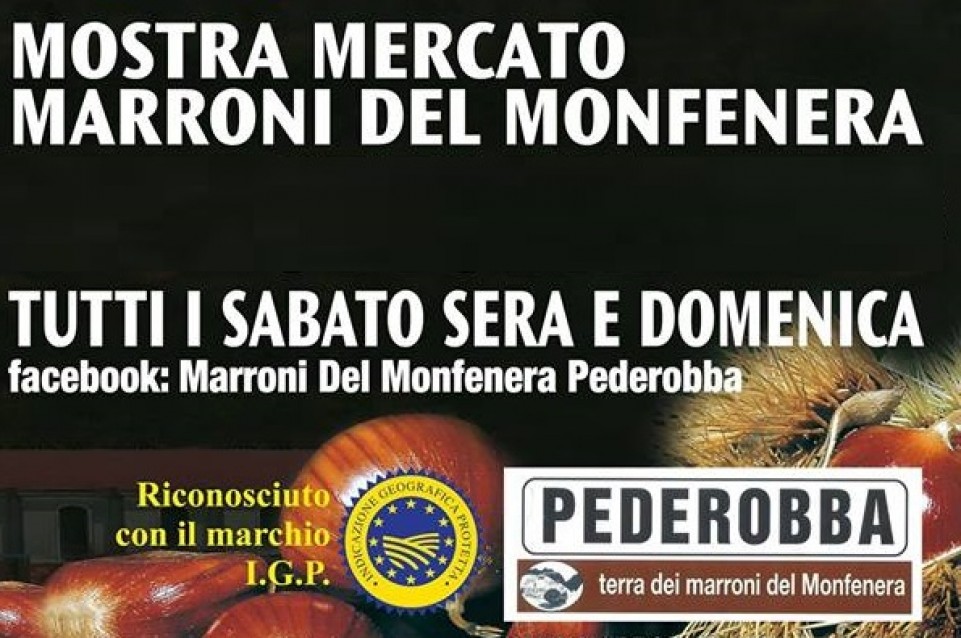 Mostra Mercato dei Marroni del Monfenera: i weekend dal 5 al 27 ottobre a Pederobba 
