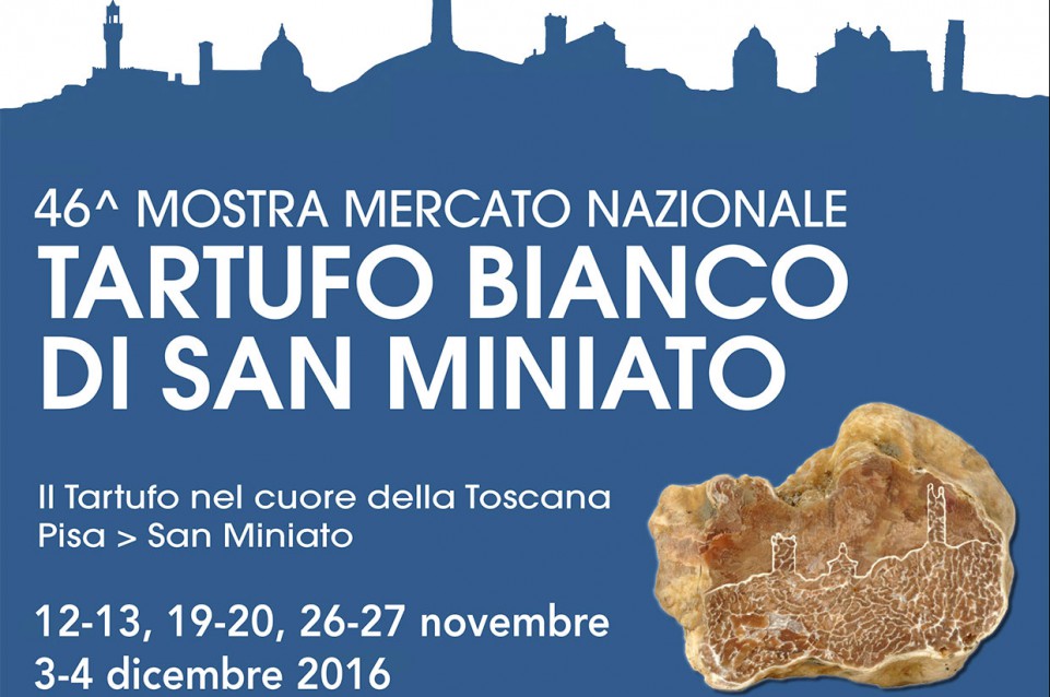 Mostra Mercato Nazionale del Tartufo Bianco: dal 12 novembre al 4 dicembre a San Miniato