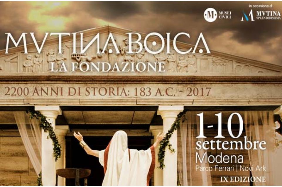 Multina Boica: dall'1 al 10 settembre a Modena si torna nell'antica Roma