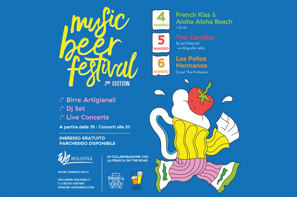 Music Beer Festival: dal 4 al 6 maggio: all'ostello We_Bologna